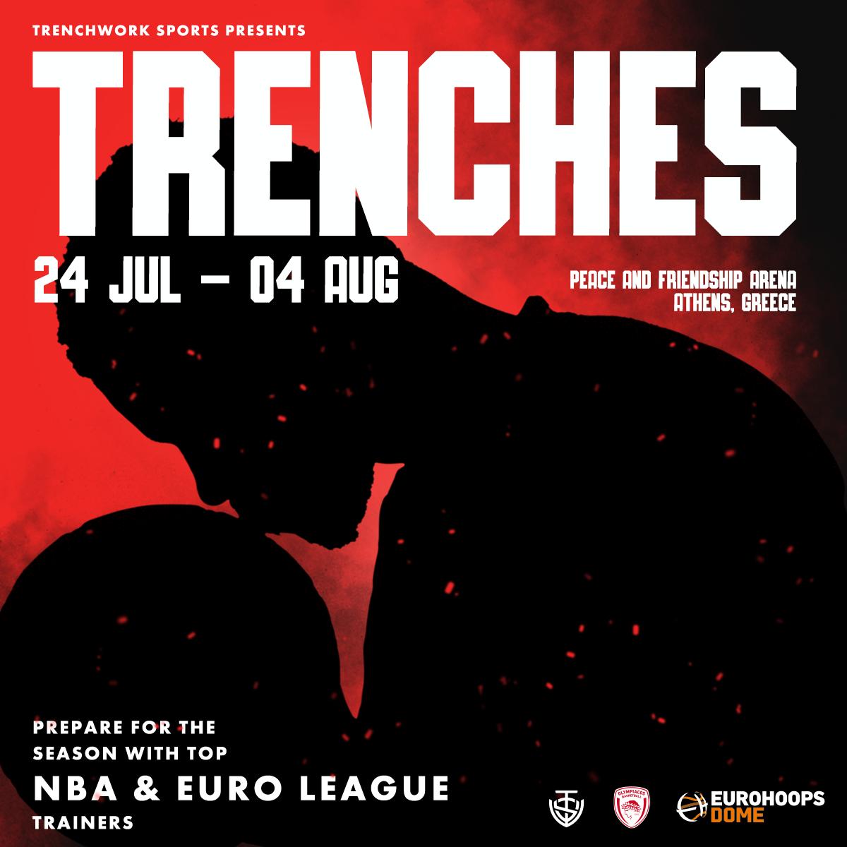 TrenchWork Sports is a basketball academy that offers a camp for professional players.  This camp was created to prepare for the season with the best NBA and Euroleague coaches in the world.